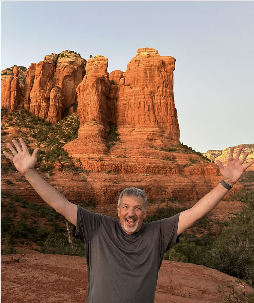 Rick Reynolds at Cathedral Rock Sedona